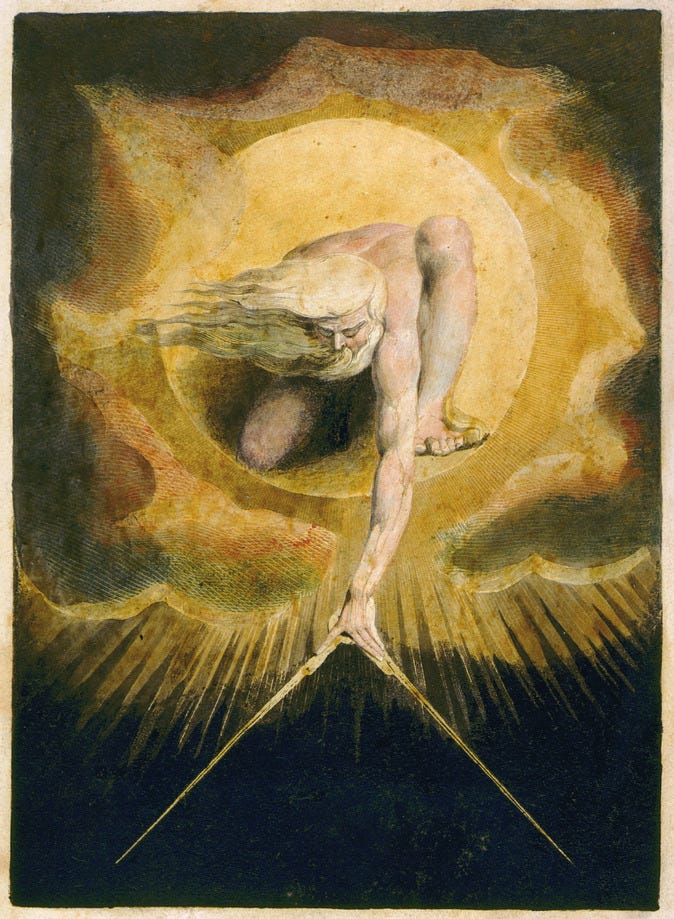 The Ancient of Days in Europe: A Prophecy, copia E, Biblioteca del Congreso. Fuente: Wikipedia