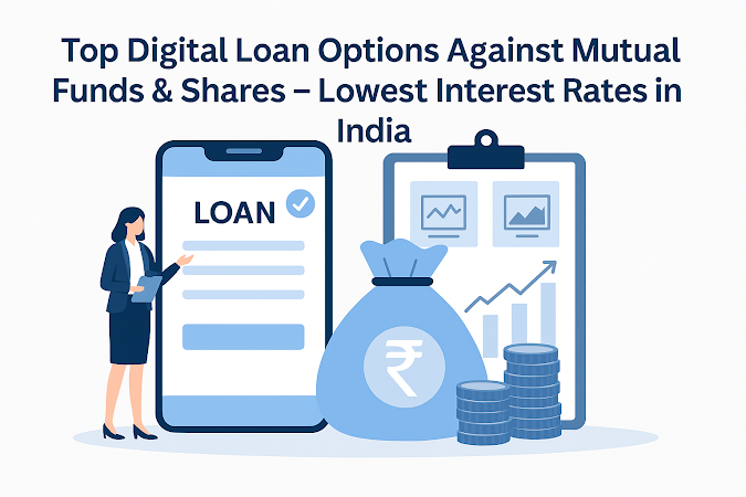 Apply Digital Loan Against Mutual Funds & Shares — Interest Rates Starting at 9%*