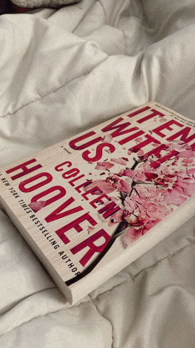 "It Ends With Us" by Colleen Hoover is a powerful and emotionally 