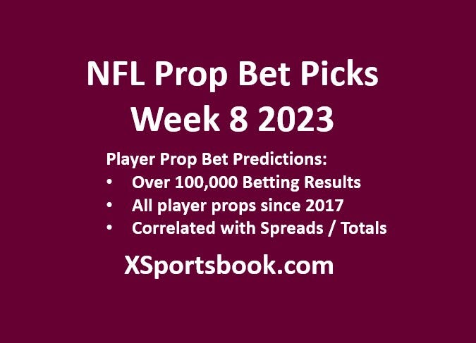 NFL Same Game Parlay Week 8. NFL Prop Bet Picks 2023 Week 8 | By Krieg ...