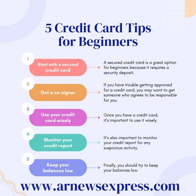 Credit accounts tips