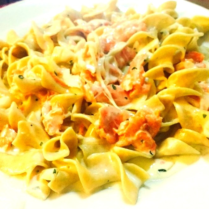 Smoked Salmon Alfredo Sauce — Sauces