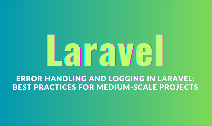 Error Handling, Laravel Error Handling - By Microsoft Awarded MVP - Learn  in 30sec