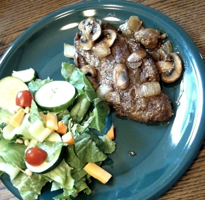 Venison with Sherry-Mushroom Sauce — Venison