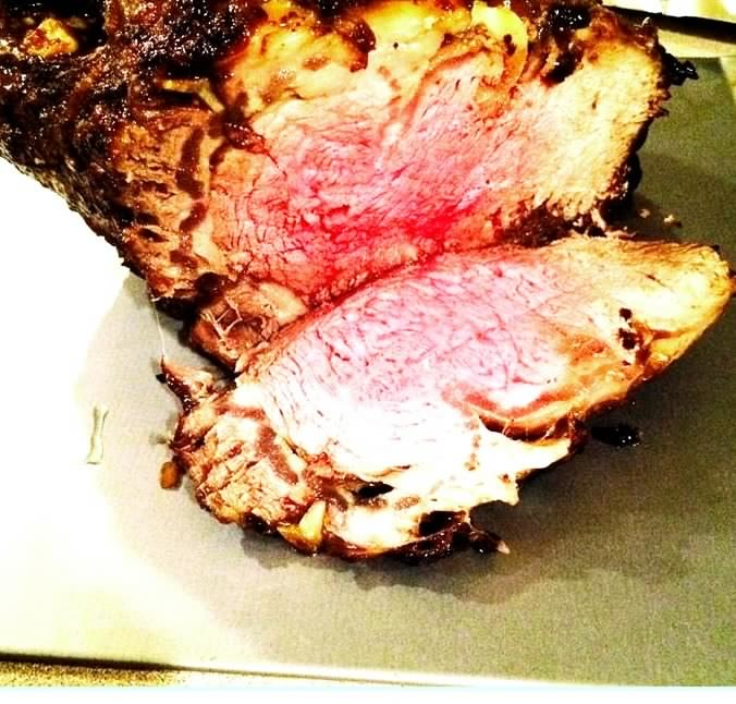 Brian’s Garlicky Prime Rib — Roast