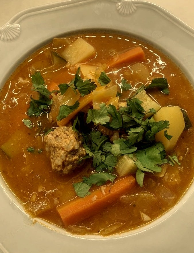 Mama’s Old-Fashioned Albondigas (Meatball Soup) — Soups, Stews and Chili
