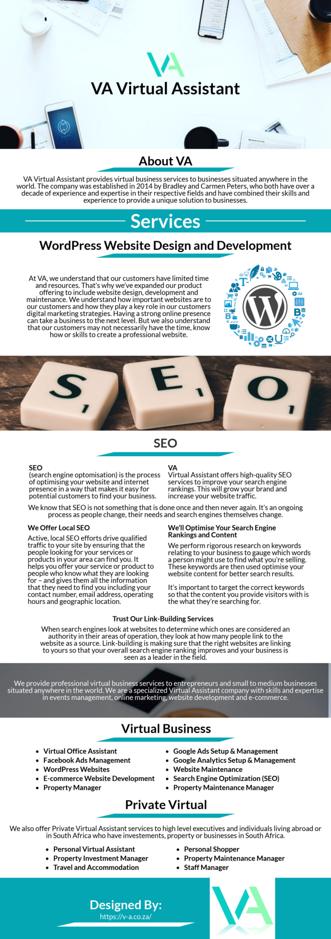 VA Virtual Assistant. This infographic designed by VA. VA… | by ...