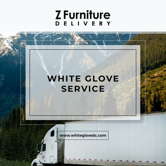 WHITE GLOVE SERVICE Z Furniture Delivery Medium