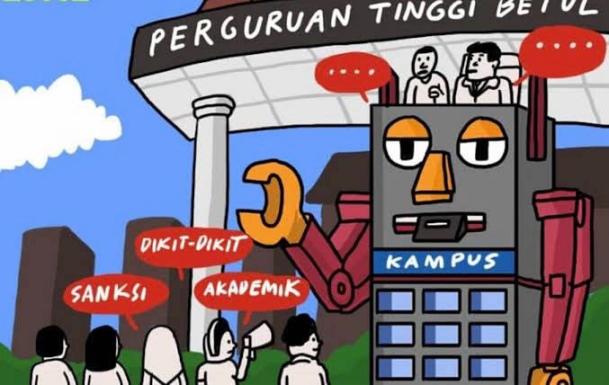 Menggugat Sistem Otoritarianisme Ruang Kampus: Dalam Pusaran Represifitas Dan Hegemoni Kekuasaan