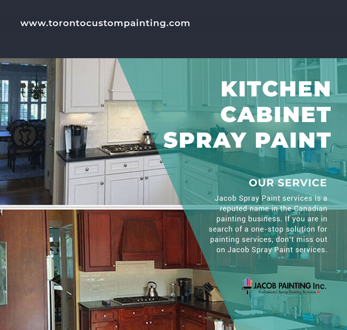 kitchen cabinet spray paint - Jacob Painting - Medium