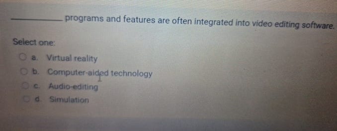 PROGRAMS AND FEATURES ARE OFTEN INTEGRATED intelligence overview