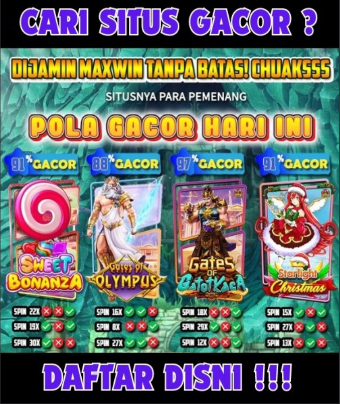 Play Slot Gacor Hari Ini on the Most Trusted Gambling Sites