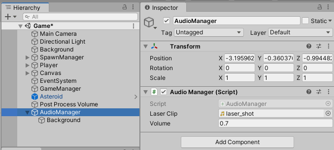 How to Play Sound Effects in Unity | by Alex Tolson | Medium