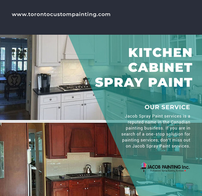 kitchen cabinet spray paint - Jacob Painting - Medium