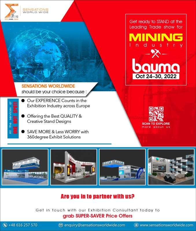 Bauma 2022 Trade Fair in Munich Germany - Carl Newton - Medium