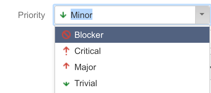 Critical major. Critical major. Defective_garments. Critical major. Blocker critical major.