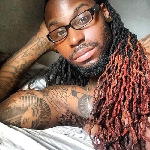 16+ Dreads With Colored Tips
