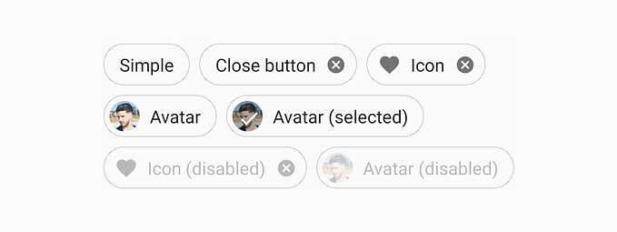 Chips in React-Native