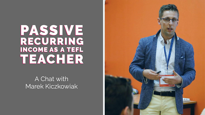 How To Grow Passive Recurring Income — Marek Kiczkowiak