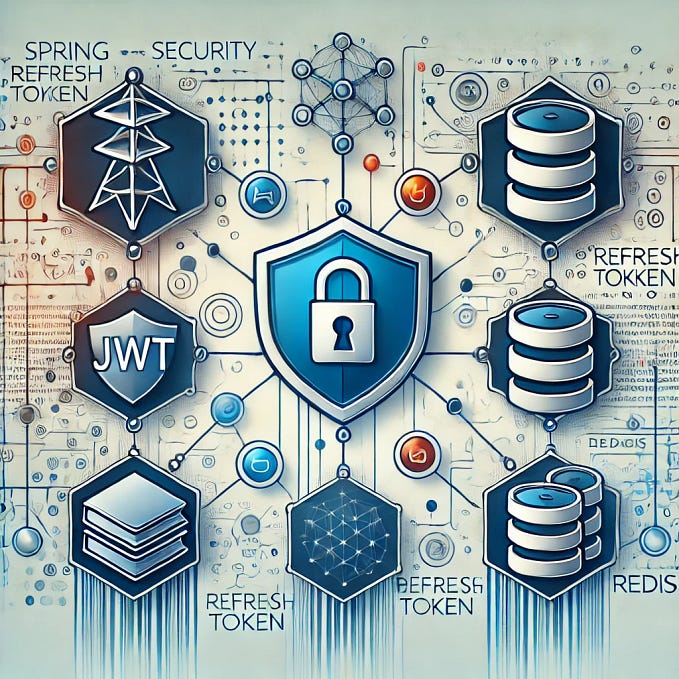 Spring Security with JWT, Refresh Token, Database, and Redis
