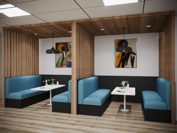 What are the key principles of simple restaurant design by