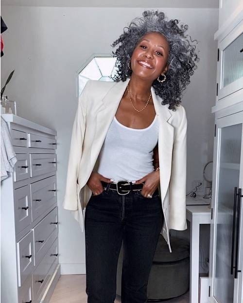 What to Wear on a First Day when you are 50+, by Maria Vazquez Castro