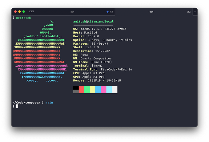 Building a custom Zsh prompt from scratch