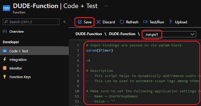 Dynamic Device Scope Tags with Azure Functions