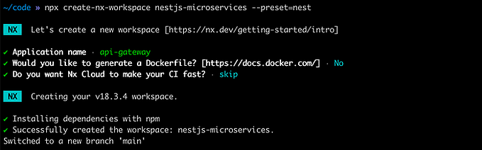 Building Microservices with NestJS, TCP and Typescript