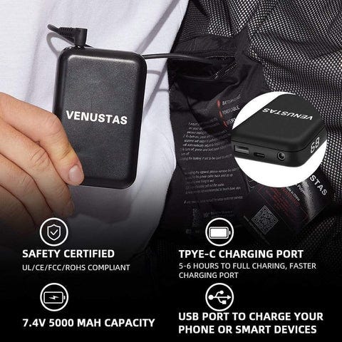Can I Use Any Power Bank with Heated Jacket?, by Venustas Heated Apparel