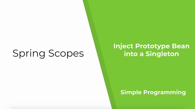 Injecting a Prototype Bean into a Singleton in Spring