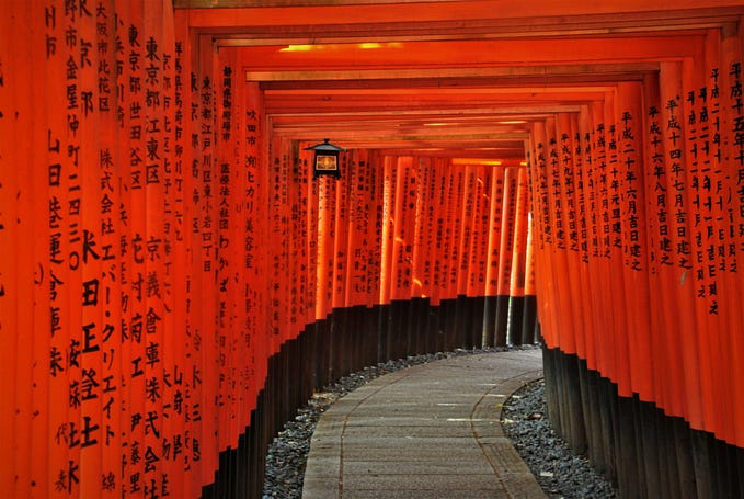 Shinto shrine in Kyoto
