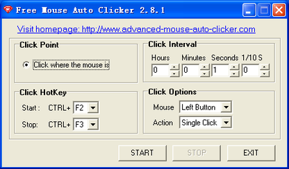 click test 100 seconds extension - Opera add-ons