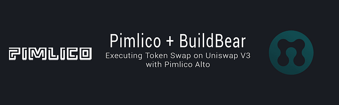 Execute Token Swaps on Uniswap V3 with Pimlico Alto & BuildBear