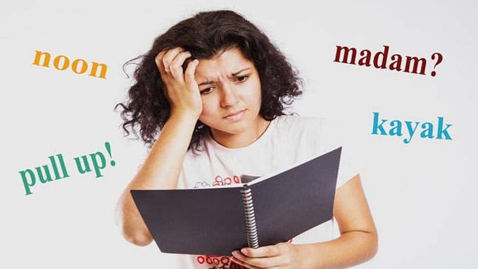 Palindrome with a twist