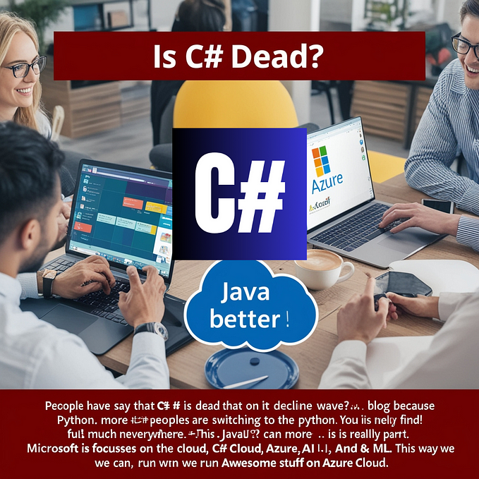 Is C# Dying🤔? Or Losing Popularity👀?
