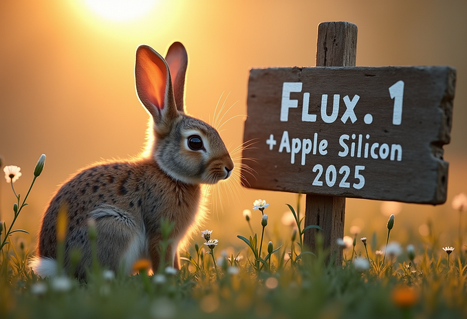 Flux + ComfyUI on Apple Silicon with Hardware Acceleration — 2025
