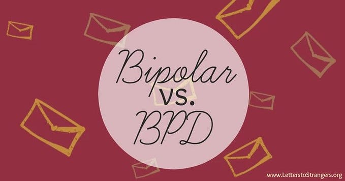Bipolar And Borderline Personality Disorder Are NOT the Same Thing