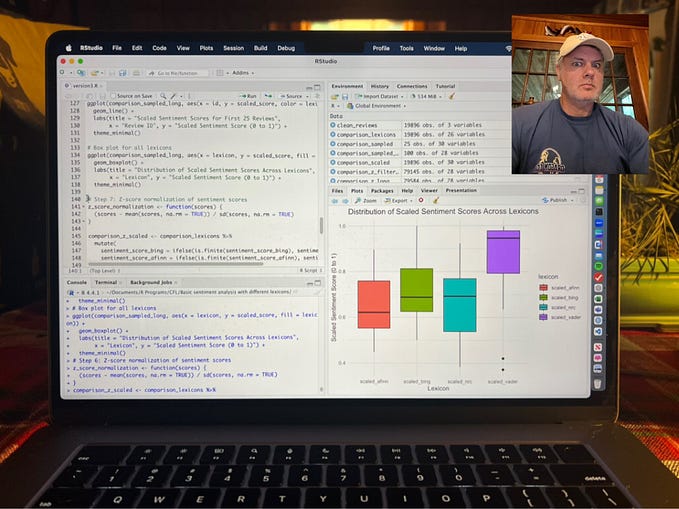 Sentiment Analysis of Online Reviews with Different Lexicons using R