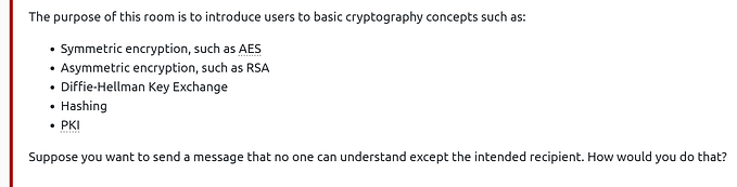 Tryhackme: Introduction to Cryptography