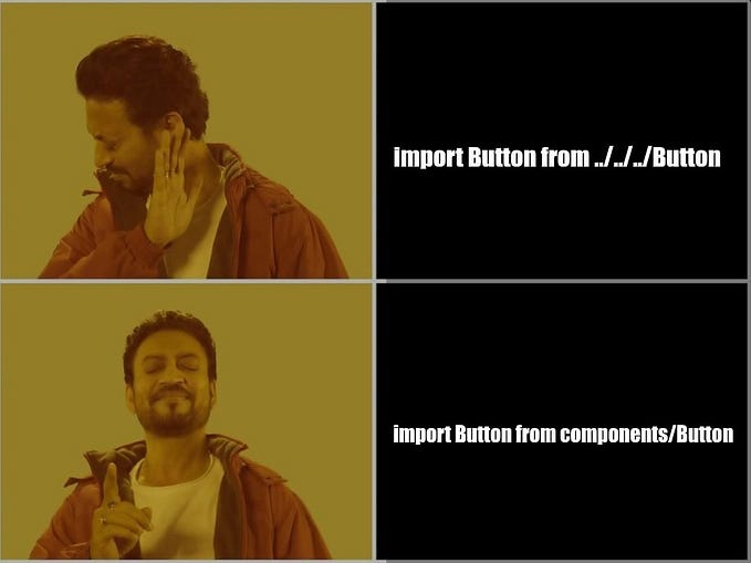 Making Life Easier with Absolute Imports - React  in Javascript and Typescript