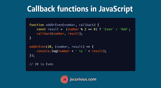 What Are Callback Functions In JavaScript?