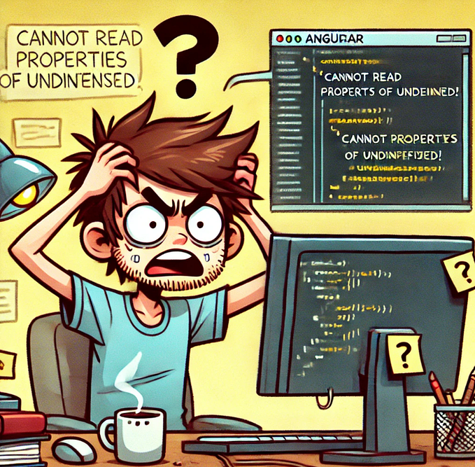 How to fix “Cannot read properties of undefined” — Errors in Angular