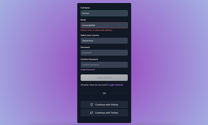 Client-side Validations with Tailwind CSS