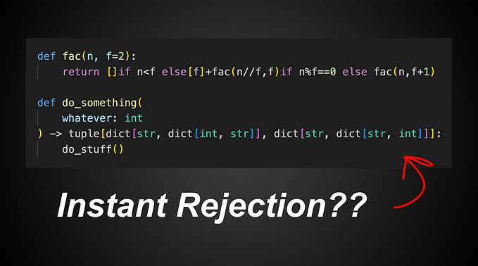 15 Python Things That Lead To Instant PR Rejection
