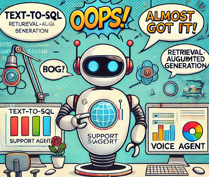 A cartoon image of an AI agent