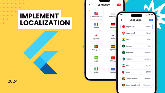 Localizing your Flutter app into multiple languages
