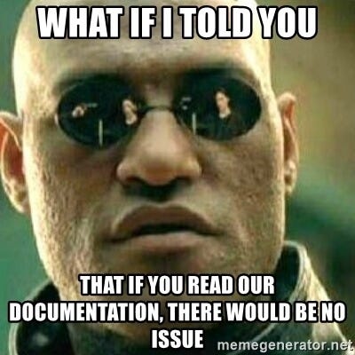 Why I turned to the dark side and now love reading documentation…