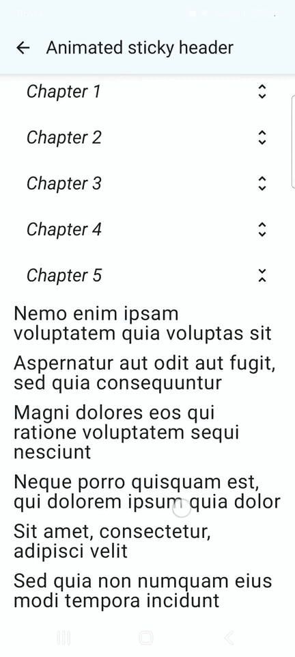 How to Track and Detect Sticky Headers Stuck States in Jetpack Compose